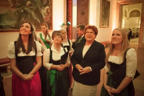 Weihnachtsfeier im Bayrischen Landtag